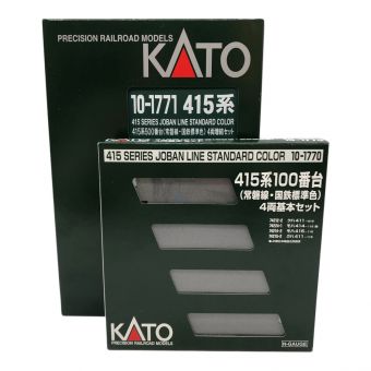 KATO (カトー) Nゲージ 415系100番台/500番台（常磐線・国鉄標準色） 4両基本セット/4両増結セット 10-1770/10-1771