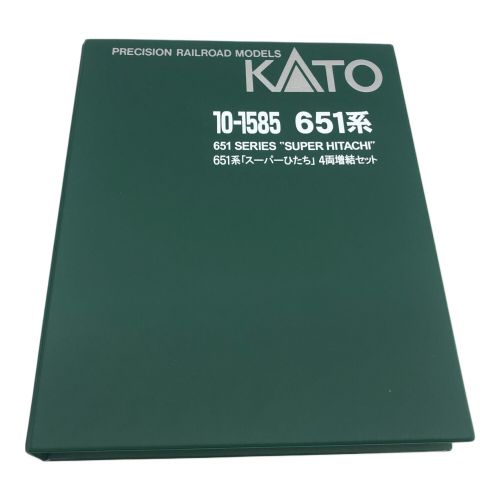 KATO (カトー) Nゲージ 651系 スーパーひたち 4両増結セット 10-1585