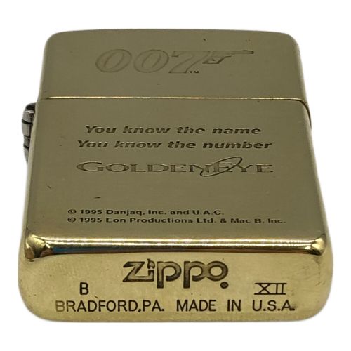 ZIPPO 007 ゴールデンアイ