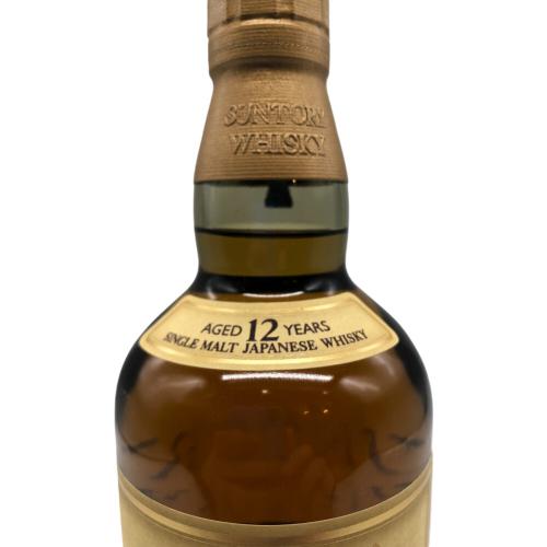 サントリー ジャパニーズウィスキー 700ml 山崎 12年 100周年記念ボトル 未開封