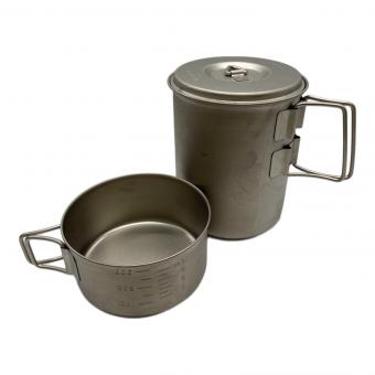 Snow peak (スノーピーク) チタン ソロセット クッカー