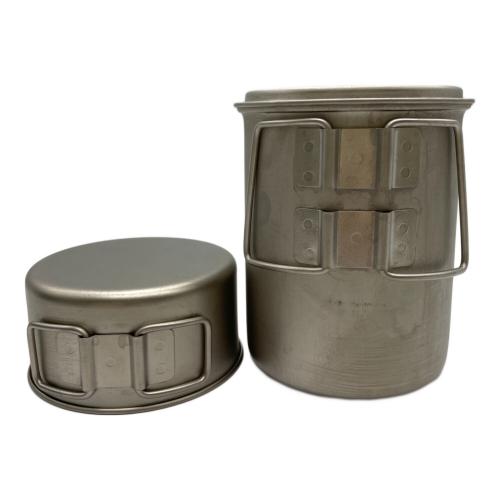 Snow peak (スノーピーク) チタン ソロセット クッカー