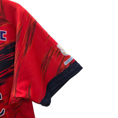 UNDER ARMOUR(アンダーアーマー) いわきFC サッカーユニフォーム メンズ SIZE XL レッド