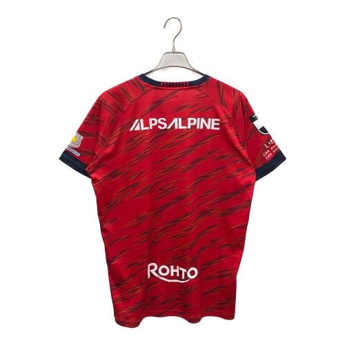 UNDER ARMOUR(アンダーアーマー) いわきFC サッカーユニフォーム メンズ SIZE XL レッド