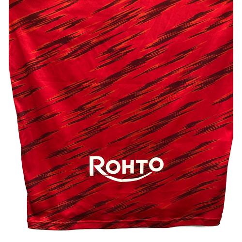 UNDER ARMOUR(アンダーアーマー) いわきFC サッカーユニフォーム メンズ SIZE XL レッド