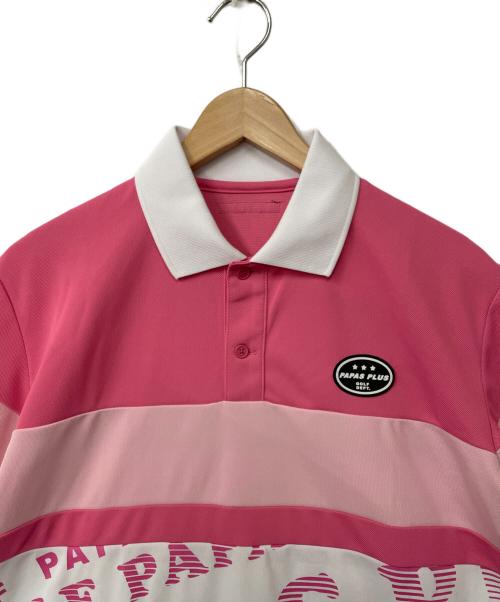 PAPAS PLUS GOLF (パパスプラスゴルフ) ゴルフウェア(トップス) ピンク サイズ:M
