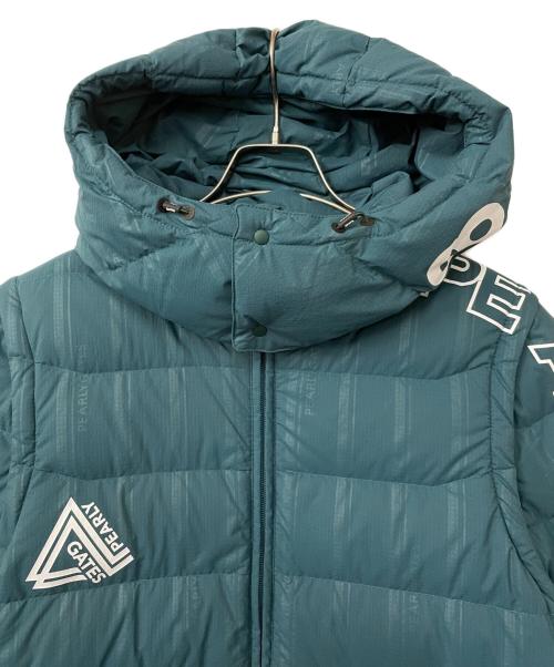 PEARLY GATES (パーリーゲイツ) 撥水ダウンジャケット グリーン サイズ:6