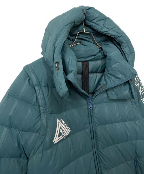 PEARLY GATES (パーリーゲイツ) 撥水ダウンジャケット グリーン サイズ:6
