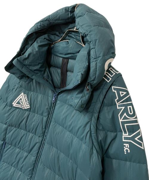 PEARLY GATES (パーリーゲイツ) 撥水ダウンジャケット グリーン サイズ:6