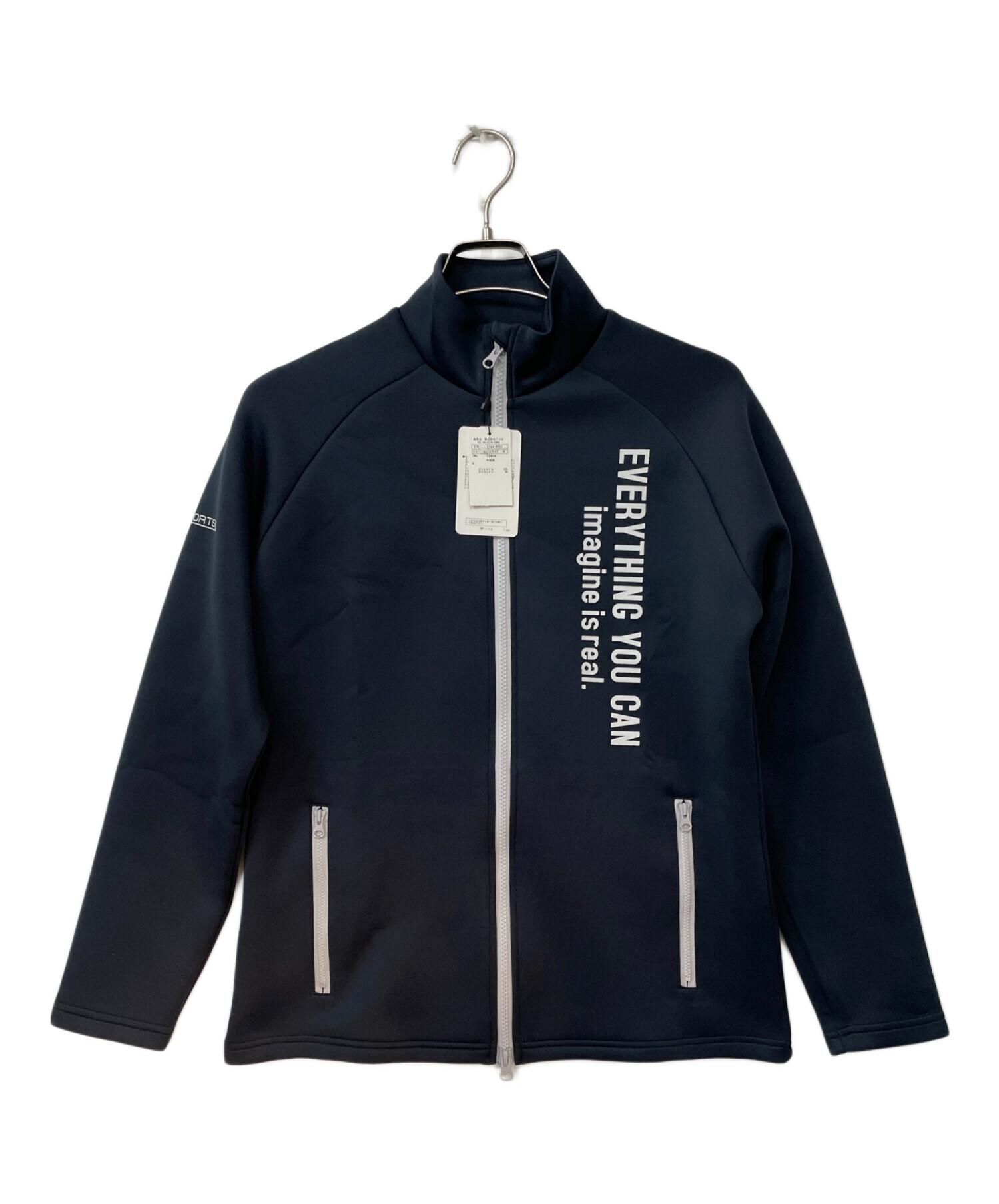 【美品】NICOLE SPORTS ニコル トレーニングウェア セットアップ NICOLE SPORTS (ニコルスポーツ) ゴルフウェア(トップス) ネイビー