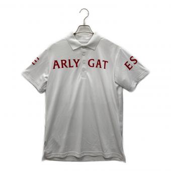 PEARLY GATES (パーリーゲイツ) ポロシャツ ゴルフウェア(トップス) メンズ SIZE 5 ホワイト