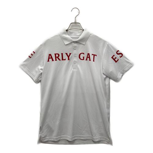 PEARLY GATES (パーリーゲイツ) ポロシャツ ゴルフウェア(トップス) メンズ SIZE 5 ホワイト