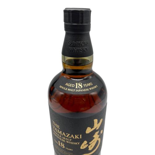 サントリー ジャパニーズウィスキー 700ml 山崎 18年 未開封