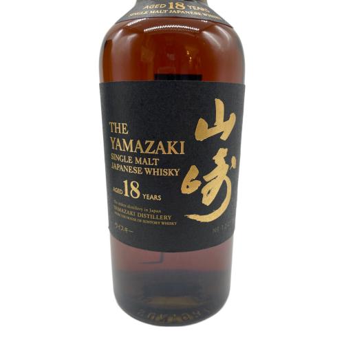 サントリー ジャパニーズウィスキー 700ml 山崎 18年 未開封
