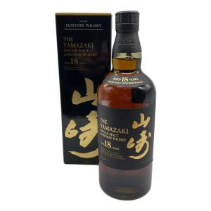 サントリー ジャパニーズウィスキー 700ml 箱付 山崎 18年 シングルモルト 未開封 日本