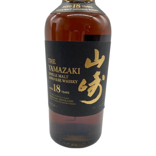 サントリー ジャパニーズウィスキー 700ml 箱付 山崎 18年 シングルモルト 未開封 日本
