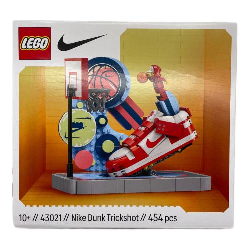 LEGO (レゴ) レゴブロック 組立キット限定ミニフィギュア付き NIKE ダンクトリックショットX LEGOセット 43021