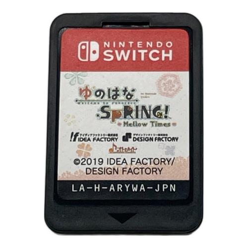 IDEA FACTORY ゆのはな SPRING! Mellow Times Nintendo Switch用ソフト CERO C (15歳以上対象)