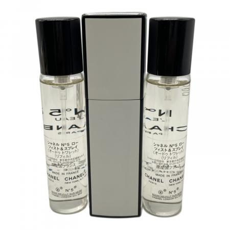 CHANEL (シャネル) オードトワレ 20ml× 3 No.5 ロー ツイスト&スプレー