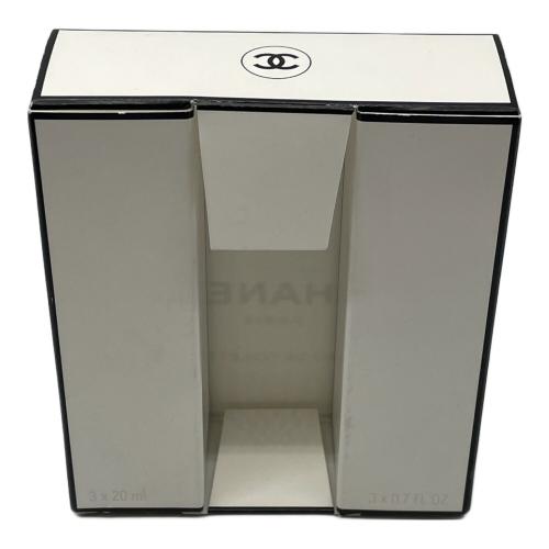 CHANEL (シャネル) オードトワレ 20ml× 3 No.5 ロー ツイスト&スプレー