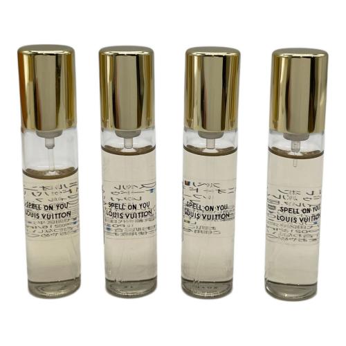 LOUIS VUITTON (ルイ ヴィトン) オードパルファム トラベルスプレー ケース付 4×7.5ml 残量80%-99% SPELL ON YOU
