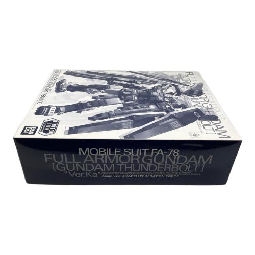 BANDAI (バンダイ) MG 1/100 フルアーマー・ガンダム Ver.Ka(GUNDAM THUNDERBOLT Ver.) ガンプラ ハーフメカニカルクリア プラモデル(ガンプラEXPO等限定)