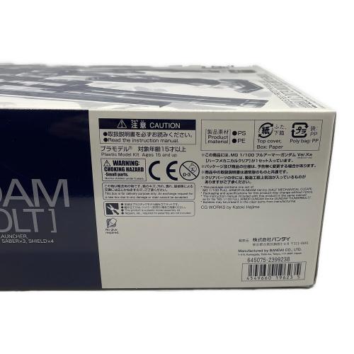 BANDAI (バンダイ) MG 1/100 フルアーマー・ガンダム Ver.Ka(GUNDAM THUNDERBOLT Ver.) ガンプラ ハーフメカニカルクリア プラモデル(ガンプラEXPO等限定)