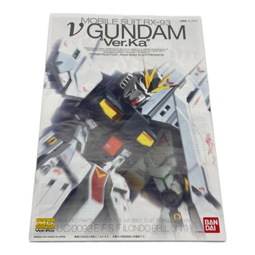 BANDAI (バンダイ) MG 1/100 νガンダム Ver.Ka プラモデル[BANDAI SPIRITS] ガンプラ