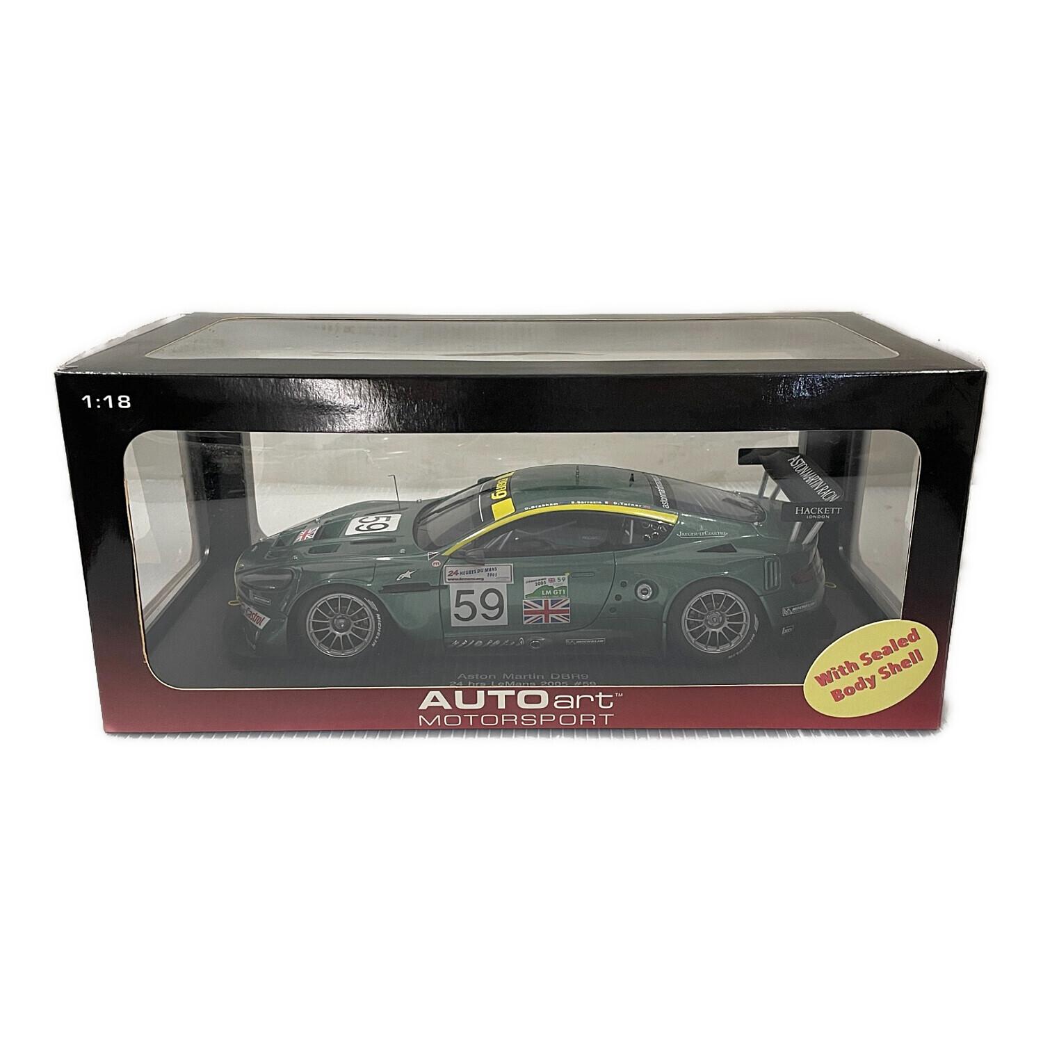 AUTOart 1/18 アストンマーティンDBR9 2005年 ミニカー｜トレファクONLINE