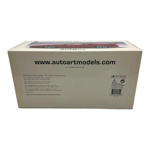 AUTOart (オートアート) 1/18 LOTUS ESPRIT V8 モデルカー MILLENNIUM