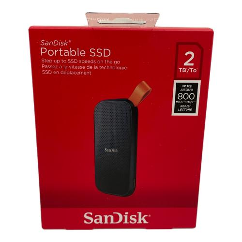 SANDISK (サンディスク) 2TB 外付けSSD SDSSDE30-2T00-G26