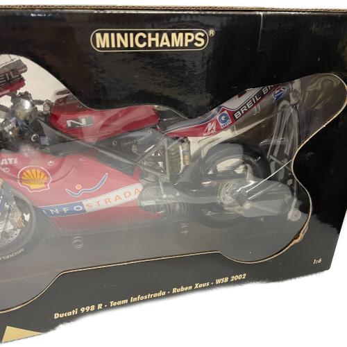 MINICHAMPS (ミニチャンプス) DUCATI 998R Team infostrada Ruben Xaus WSB 2002 ミニカー