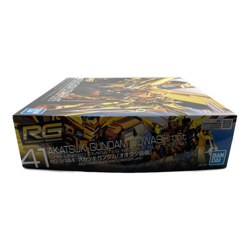 BANDAI (バンダイ) アカツキガンダム(オオワシ装備) ガンプラ RG 1/144