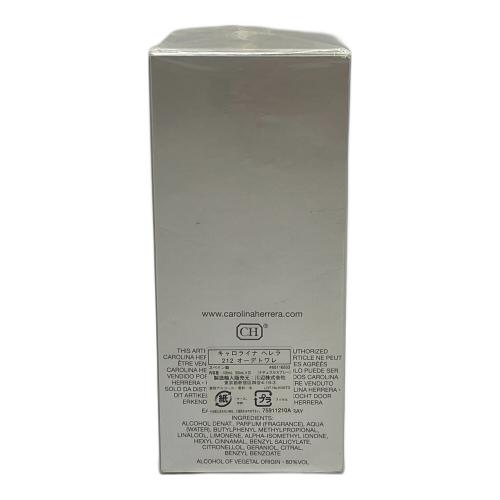 CAROLINA HERRERA (キャロライナヘレラ) 212NYC オードトワレ 100ml