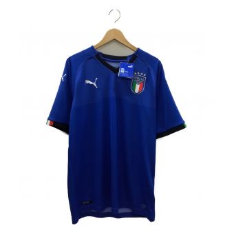 PUMA (プーマ) サッカーユニフォーム メンズ SIZE L ブルー 752281-01 イタリアホームレプリカ