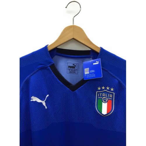 PUMA (プーマ) サッカーユニフォーム メンズ SIZE L ブルー 752281-01 イタリアホームレプリカ