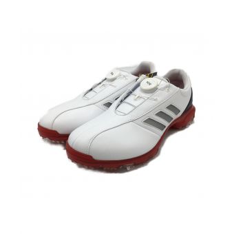 adidas (アディダス) ゴルフシューズ メンズ SIZE 25.5cm ホワイト F35398 アルファレックスボア