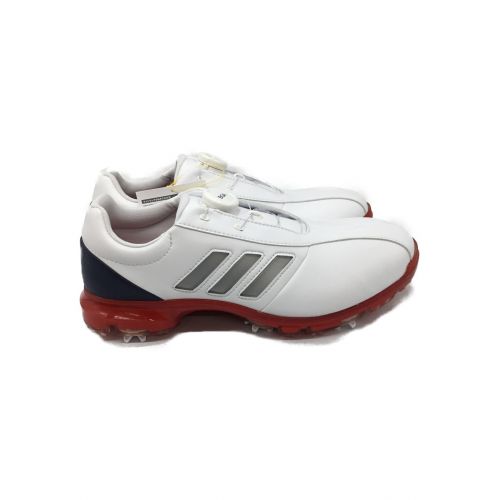 adidas (アディダス) ゴルフシューズ メンズ SIZE 25.5cm ホワイト F35398 アルファレックスボア