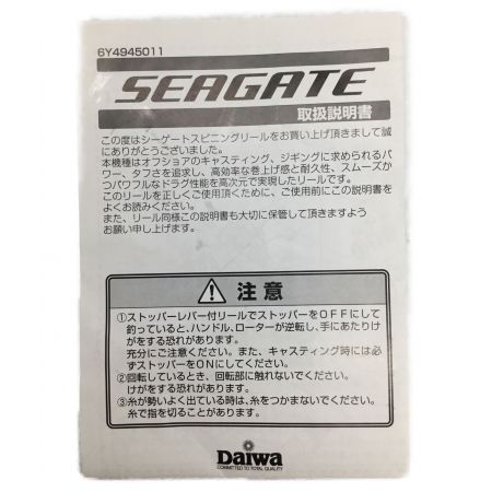 DAIWA (ダイワ) スピニングリール SEAGATE4500 タフエアベール/スーパーメタル