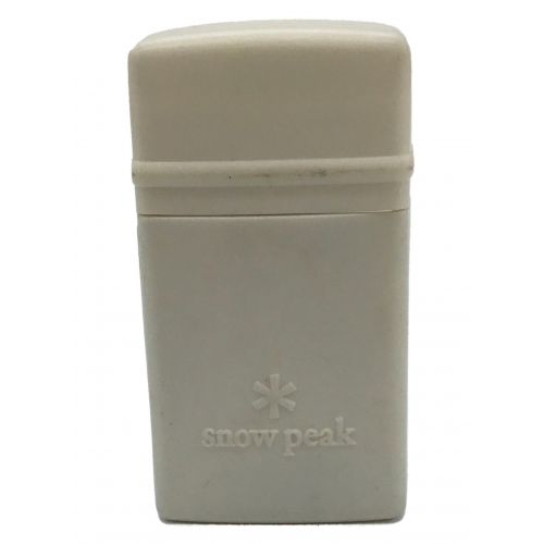 Snow peak (スノーピーク) シングルガスバーナー PSLPGマーク有 GS-100A 2011年製 使用燃料【OD缶】