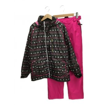 PURECONCIOUS スキーウェア(セット) レディース SIZE M ブラック×ピンク