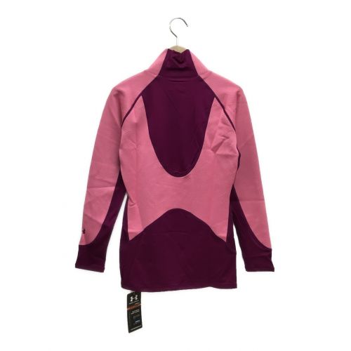 UNDER ARMOUR (アンダーアーマー) サーモCGインフラレッドモック レディース SIZE M ピンク WGF6156