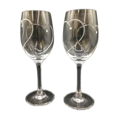 Wedgwood (ウェッジウッド) グラス プロミシス トゥーハーツ 2Pセット