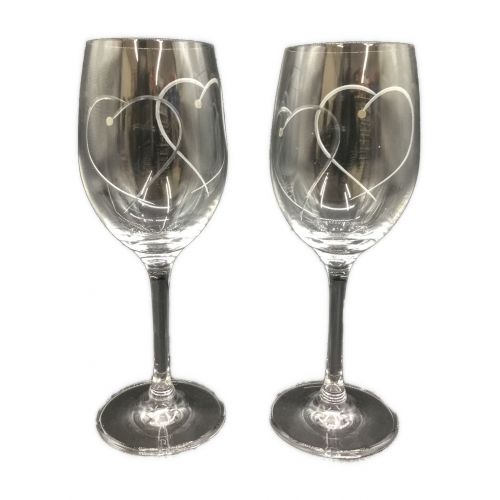 Wedgwood (ウェッジウッド) グラス プロミシス トゥーハーツ 2Pセット