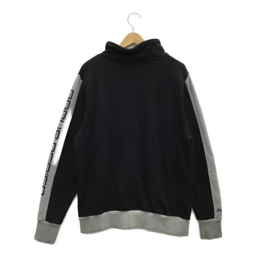 DOCUS（ドゥーカス） ゴルフウェア(トップス) メンズ SIZE XL ブラック×グレー トラックジャケット DCM19A004