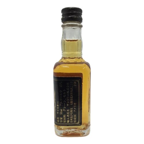 JACK DANIEL'S (ジャックダニエル) ウィスキー 50ml MASTER DISTILLER 未開封