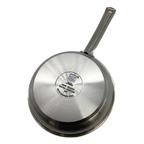 ZWILLING (ツヴィリング) フライパン シルバー×ブラック 18/10 2点セット