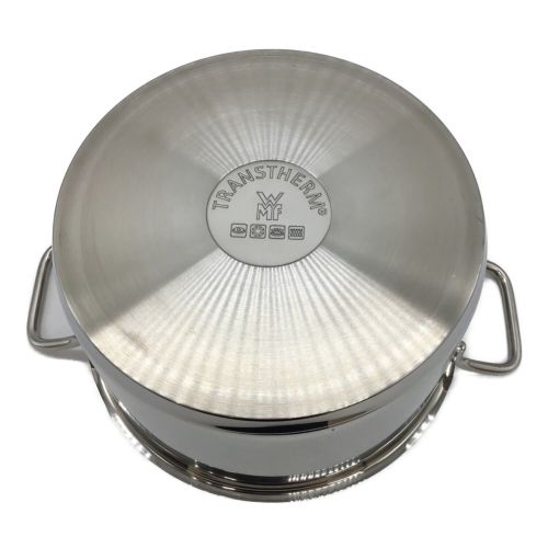 WMF (ブュルテンヘルキッジエメタルハレンハウリーク) 両手鍋 シルバー 24cm TRANSTHERM
