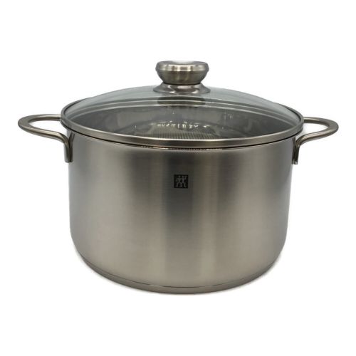 ZWILLING (ツヴィリング) 両手鍋 シルバー 18/10
