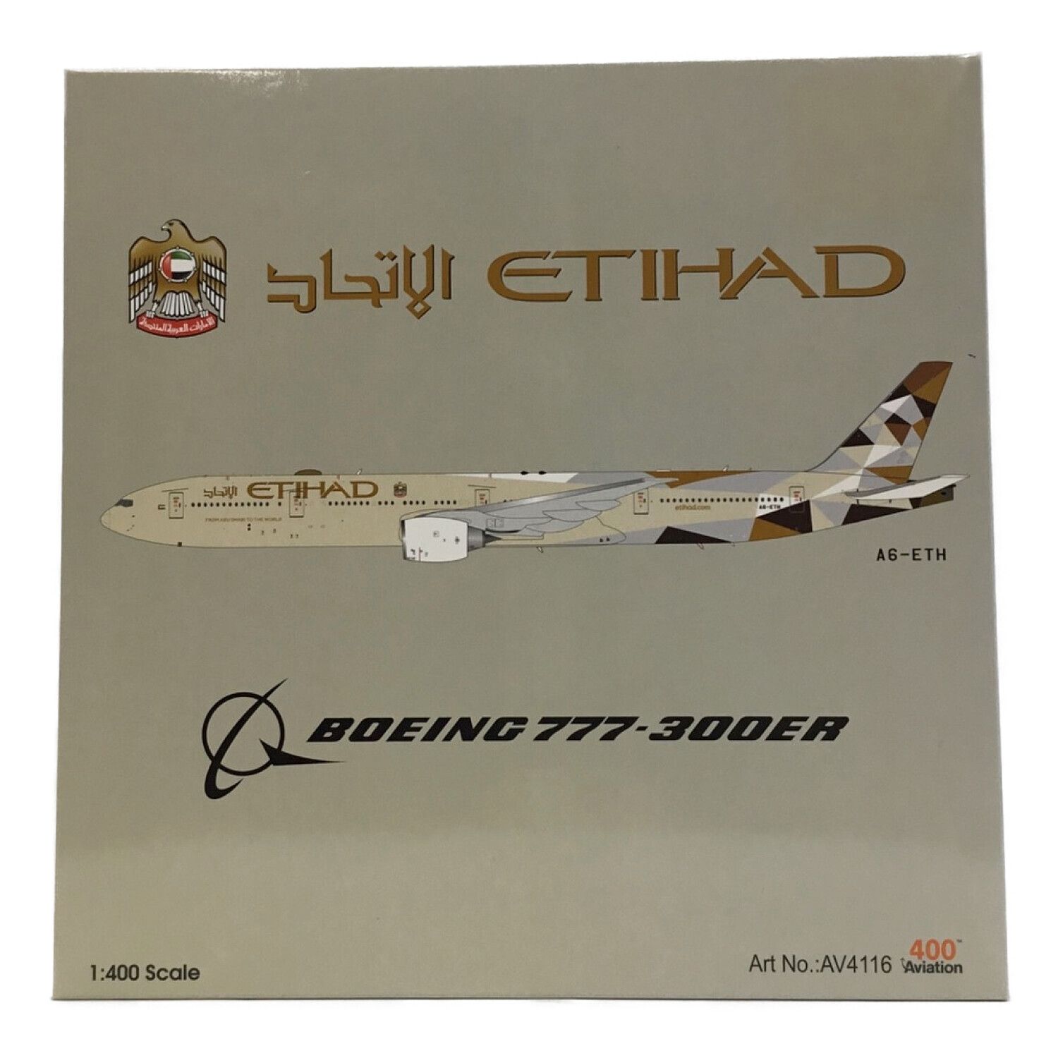ETIHAD 飛行機模型 ボーイング777-300ER AV4116｜トレファクONLINE